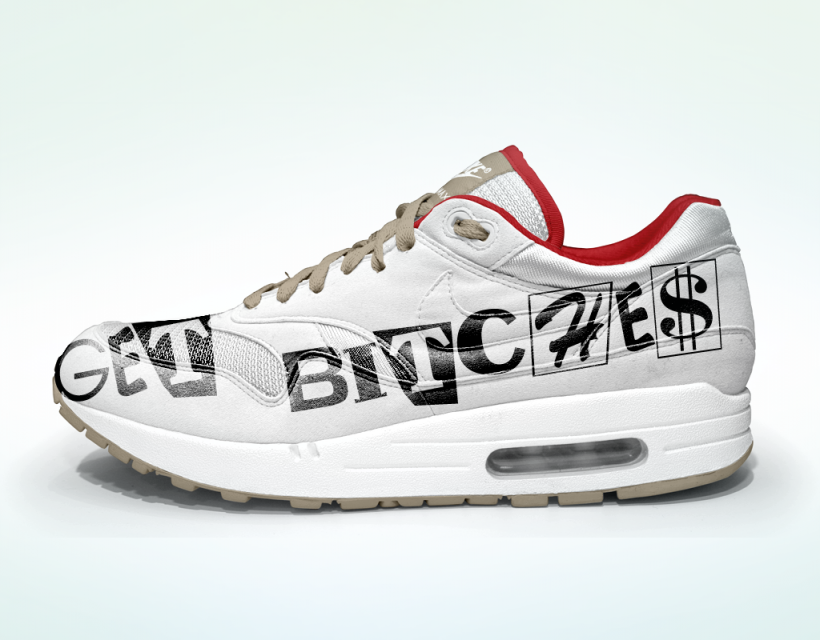 Air Max 87 Ransom Note